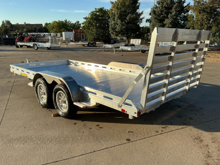 New 2026 Aluma 8016TA-EL-R-TG-RTD Utility Trailer