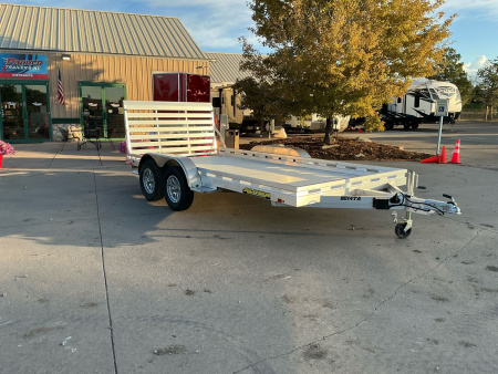New 2026 Aluma 8014TA-EL-R-TG-RTD Utility Trailer