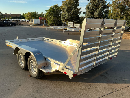 New 2026 Aluma 8014TA-EL-R-TG-RTD Utility Trailer
