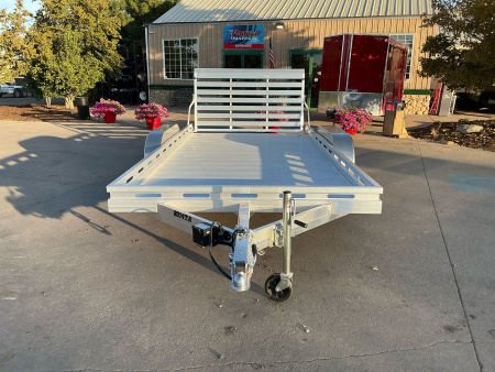 New 2026 Aluma 8014TA-EL-R-TG-RTD Utility Trailer