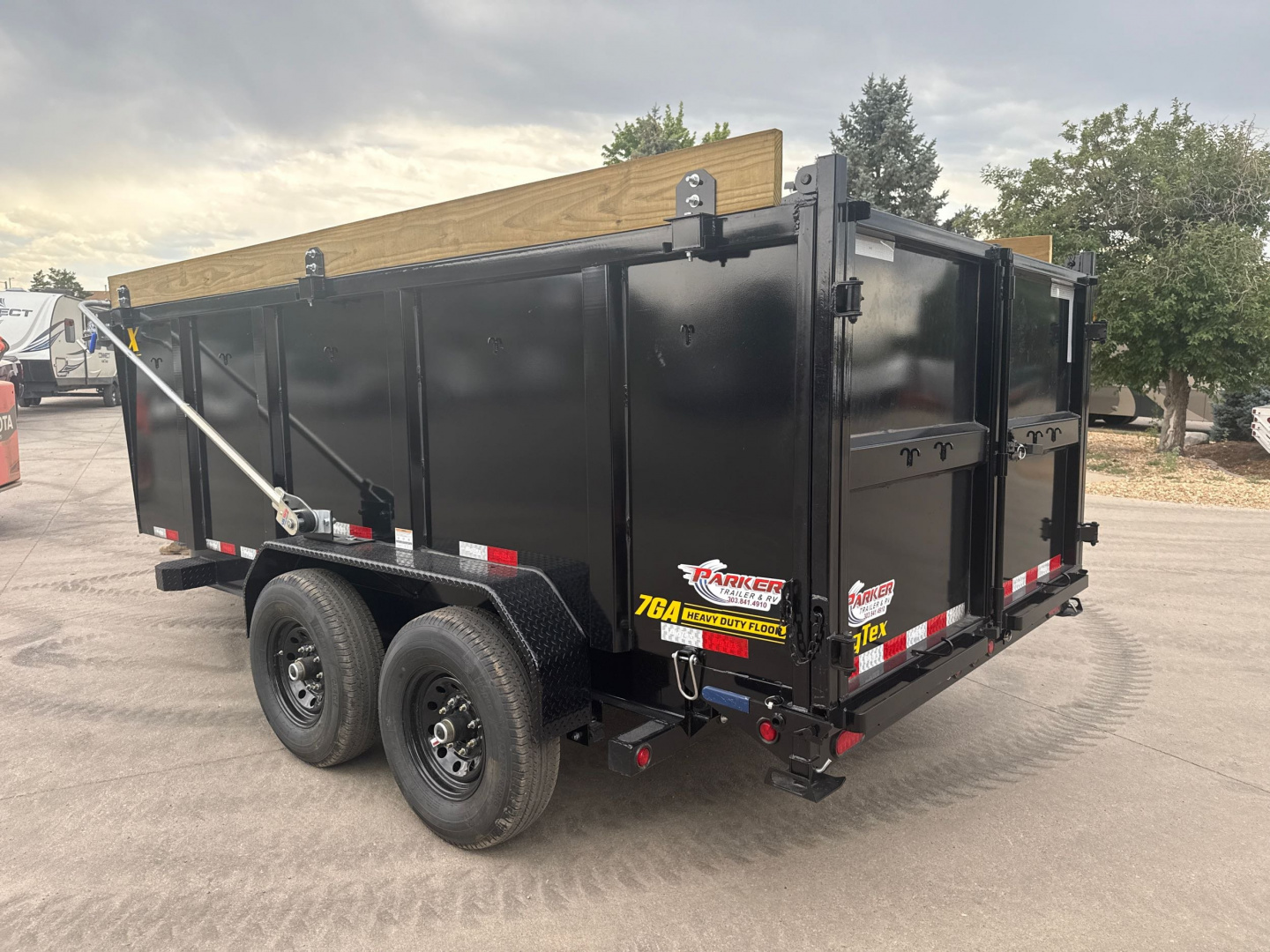 New 2026 Big Tex Trailers 14XD-14C4A-BK Dump Trailer