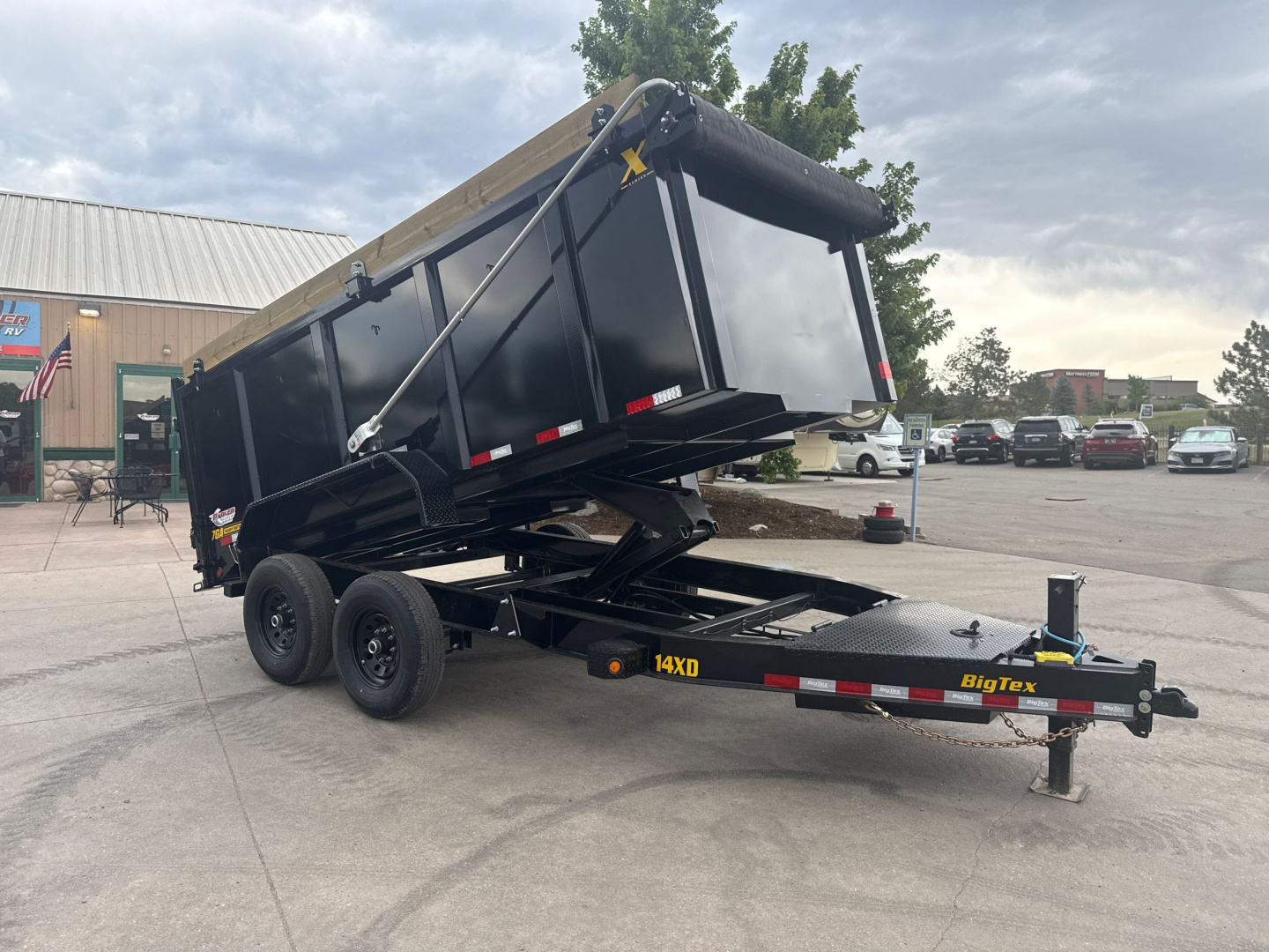 New 2026 Big Tex Trailers 14XD-14C4A-BK Dump Trailer