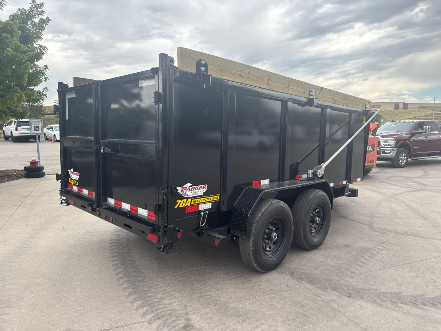 New 2026 Big Tex Trailers 14XD-14C4A-BK Dump Trailer