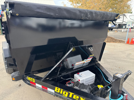 New 2026 Big Tex Trailers 14TD-14C4A-BK Dump Trailer