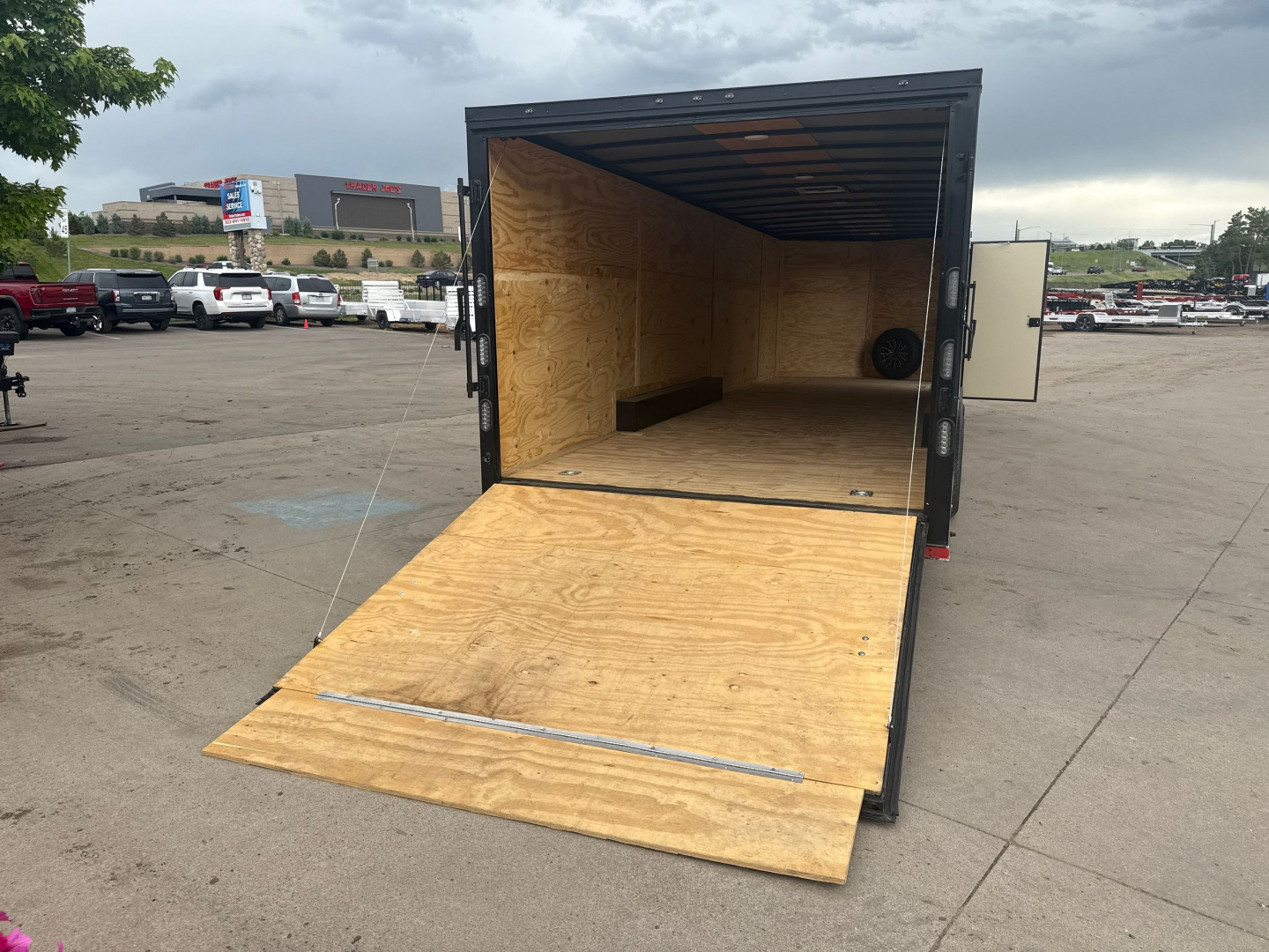 Used 2023 Rock Solid Cargo 8.5x28TTA-500 Cargo / Enclosed Trailer