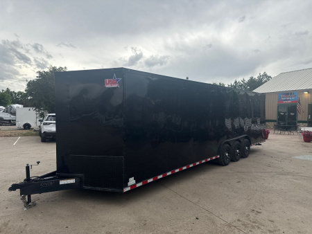 Used 2023 Rock Solid Cargo 8.5x28TTA-500 Cargo / Enclosed Trailer