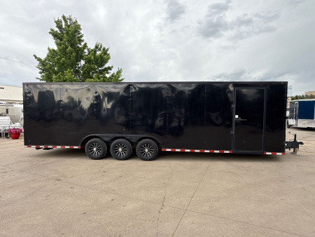 Used 2023 Rock Solid Cargo 8.5x28TTA-500 Cargo / Enclosed Trailer