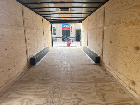 Used 2023 Rock Solid Cargo 8.5x28TTA-500 Cargo / Enclosed Trailer