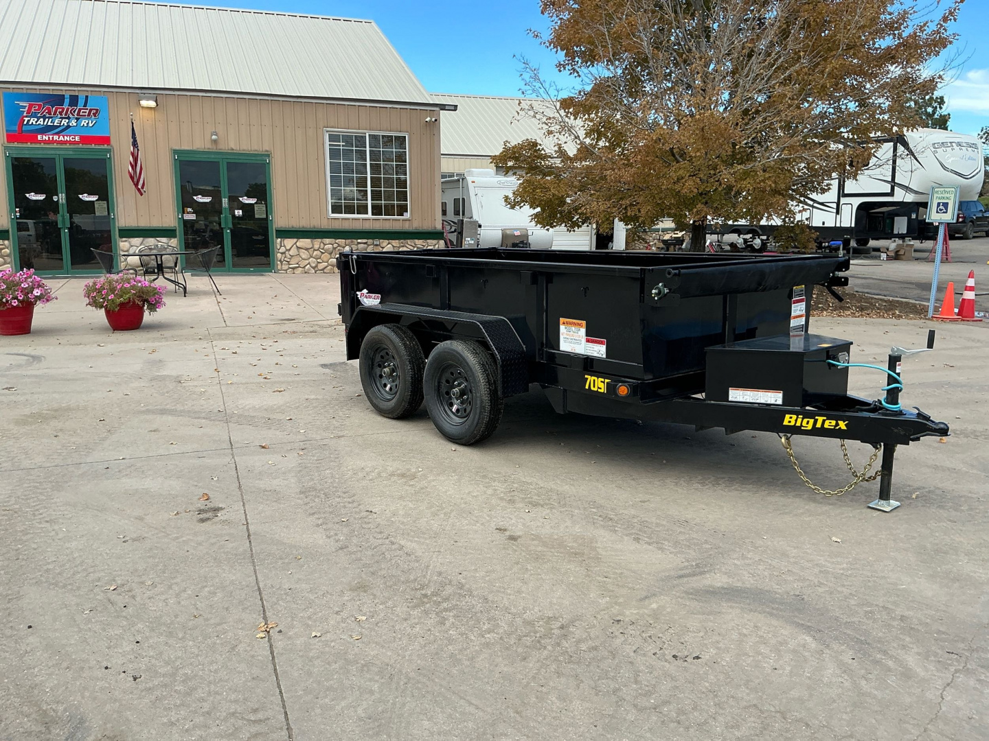 New 2026 Big Tex Trailers 70SR-10-5WDD Dump Trailer