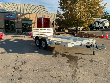 New 2026 Aluma 8012TA-EL-BT-RTD Utility Trailer