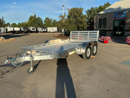 New 2026 Aluma 8012TA-EL-BT-RTD Utility Trailer