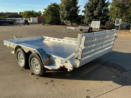 New 2026 Aluma 8012TA-EL-BT-RTD Utility Trailer