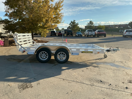 New 2026 Aluma 8012TA-EL-BT-RTD Utility Trailer
