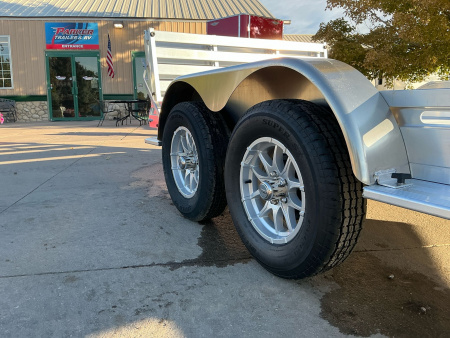 New 2026 Aluma 8012TA-EL-BT-RTD Utility Trailer