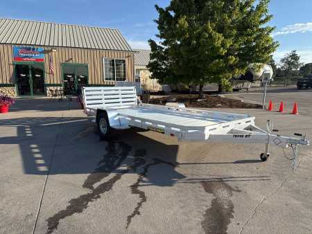 New 2026 Aluma 7814S-BT Utility Trailer