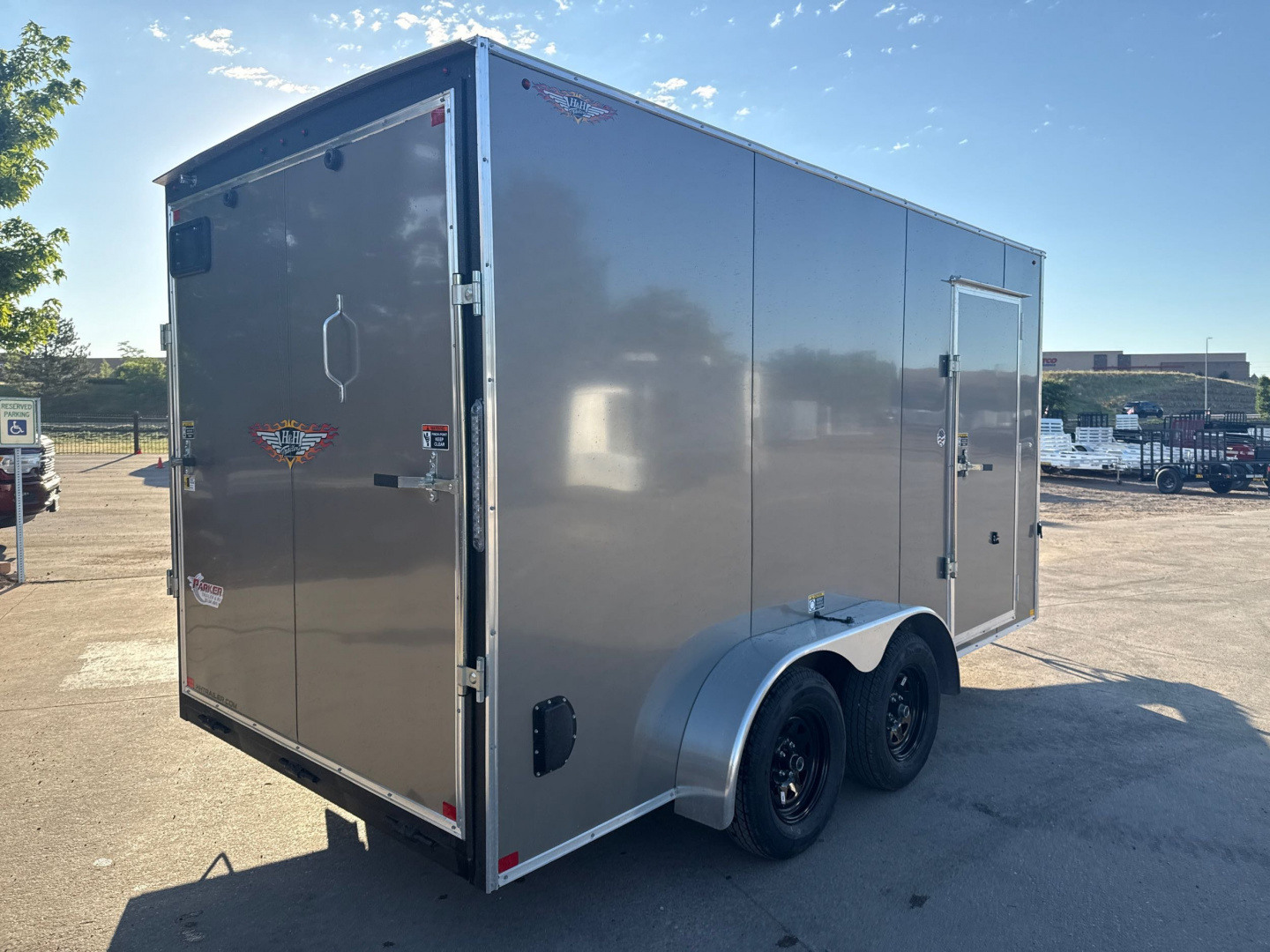 New 2025 H&H Trailers H8414TFTV-070 Cargo / Enclosed Trailer