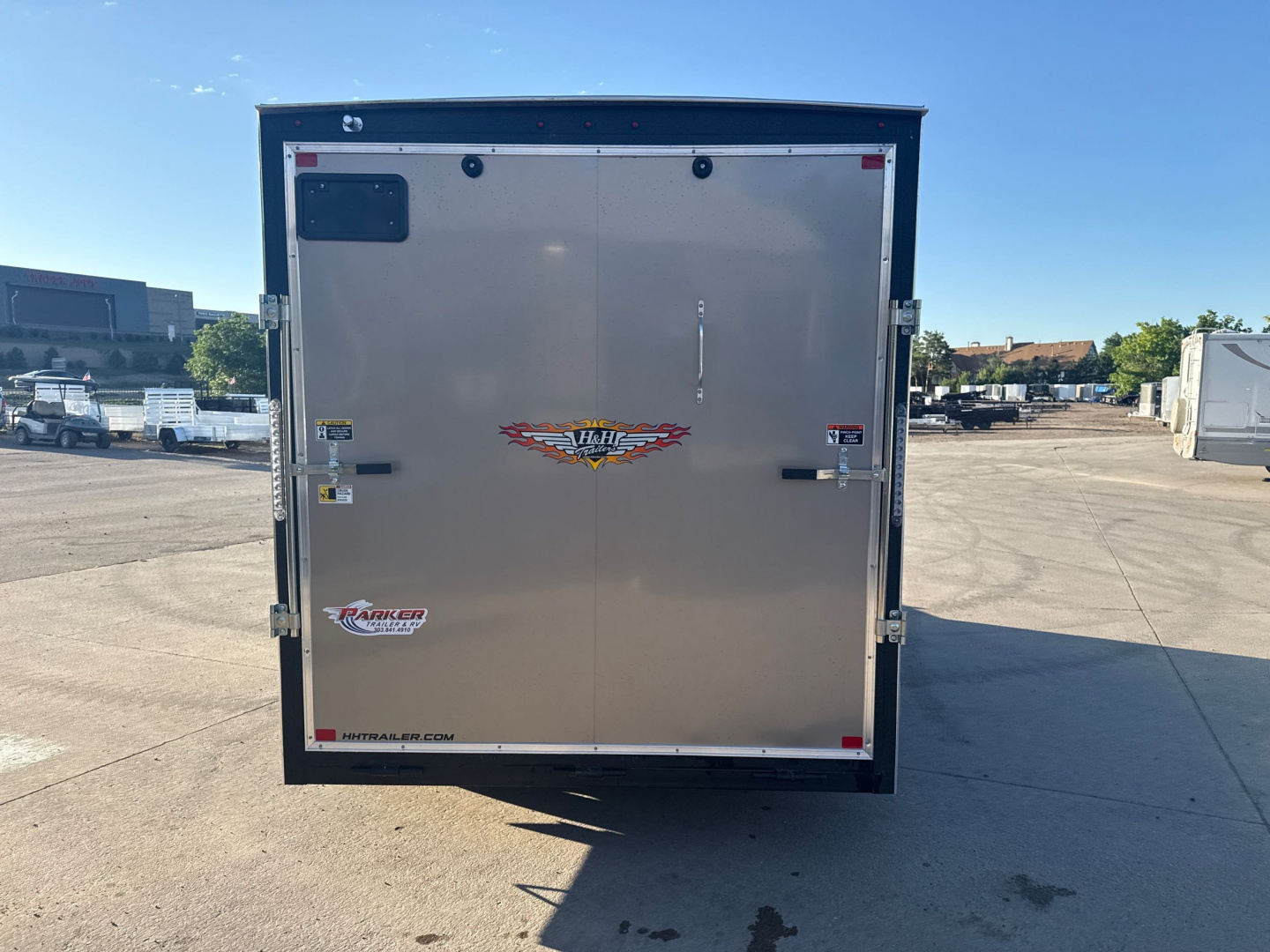 New 2025 H&H Trailers H8414TFTV-070 Cargo / Enclosed Trailer