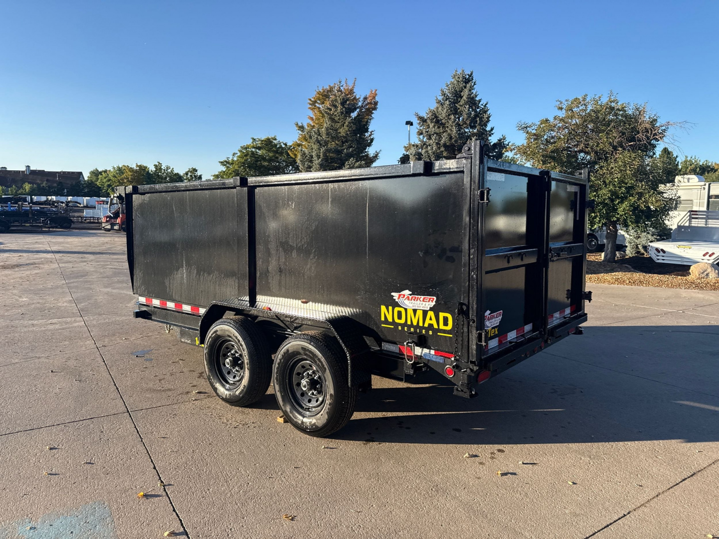 New 2026 Big Tex Trailers 14LX-14C4A-BK Dump Trailer