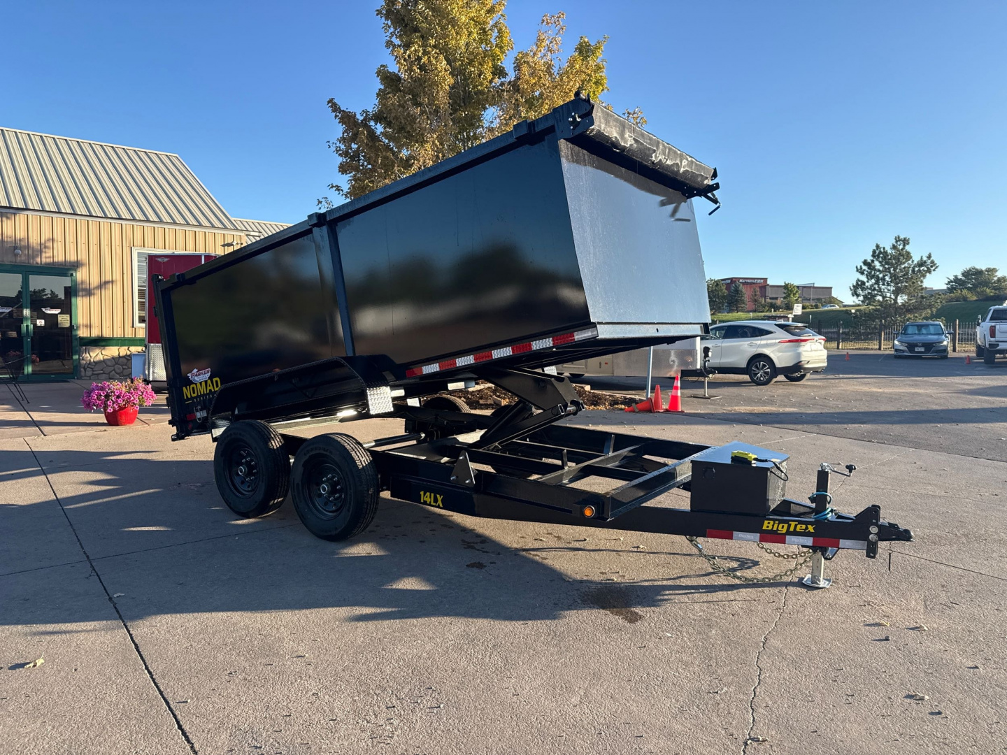 New 2026 Big Tex Trailers 14LX-14C4A-BK Dump Trailer