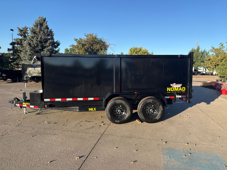 New 2026 Big Tex Trailers 14LX-14C4A-BK Dump Trailer