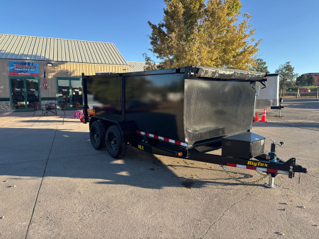 New 2026 Big Tex Trailers 14LX-14C4A-BK Dump Trailer