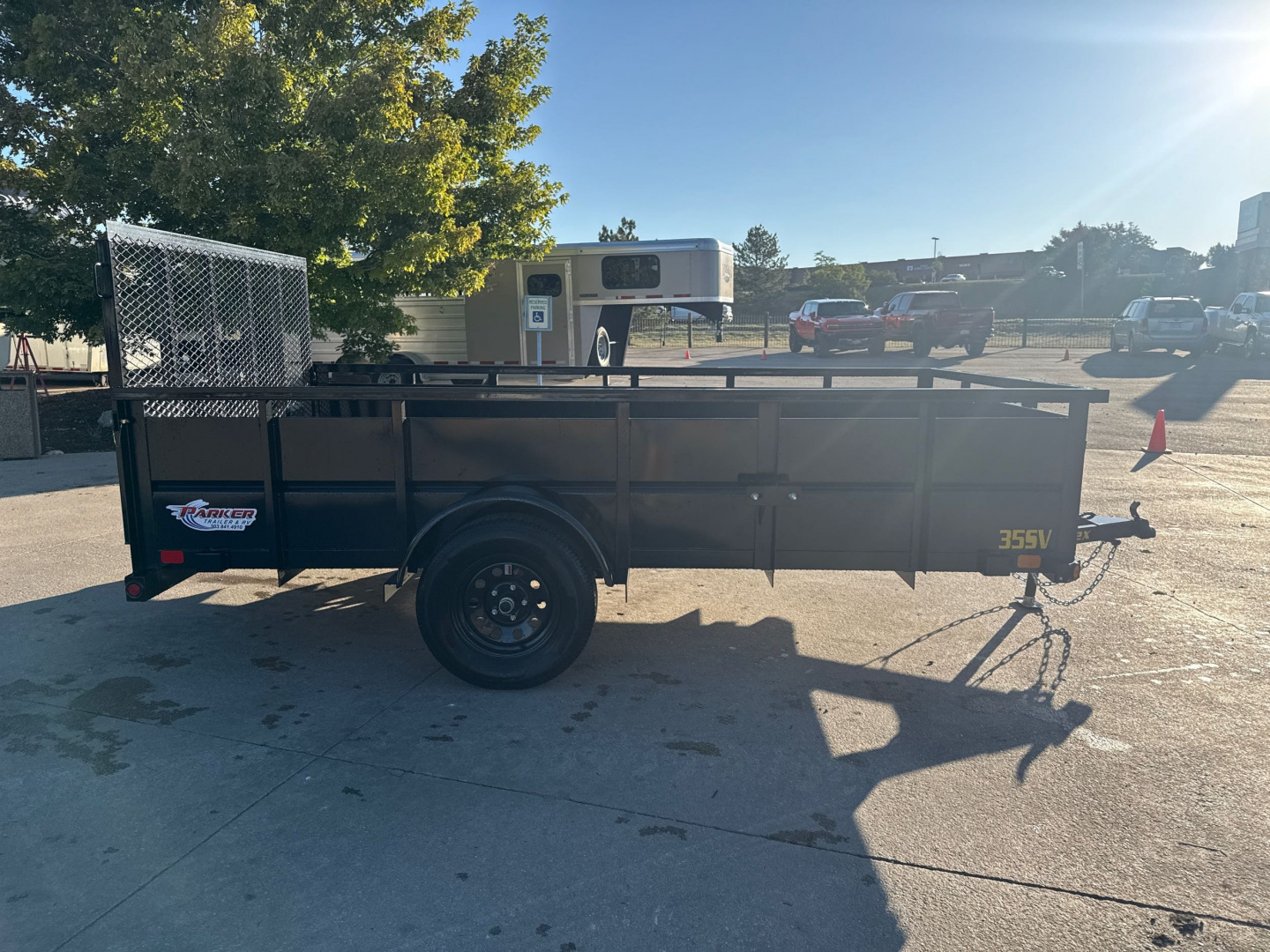 New 2026 Big Tex Trailers 35SV-12BK Utility Trailer