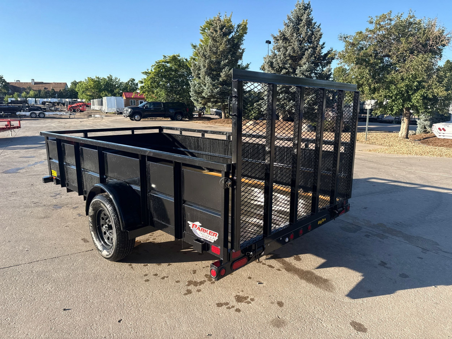 New 2026 Big Tex Trailers 35SV-12BK Utility Trailer