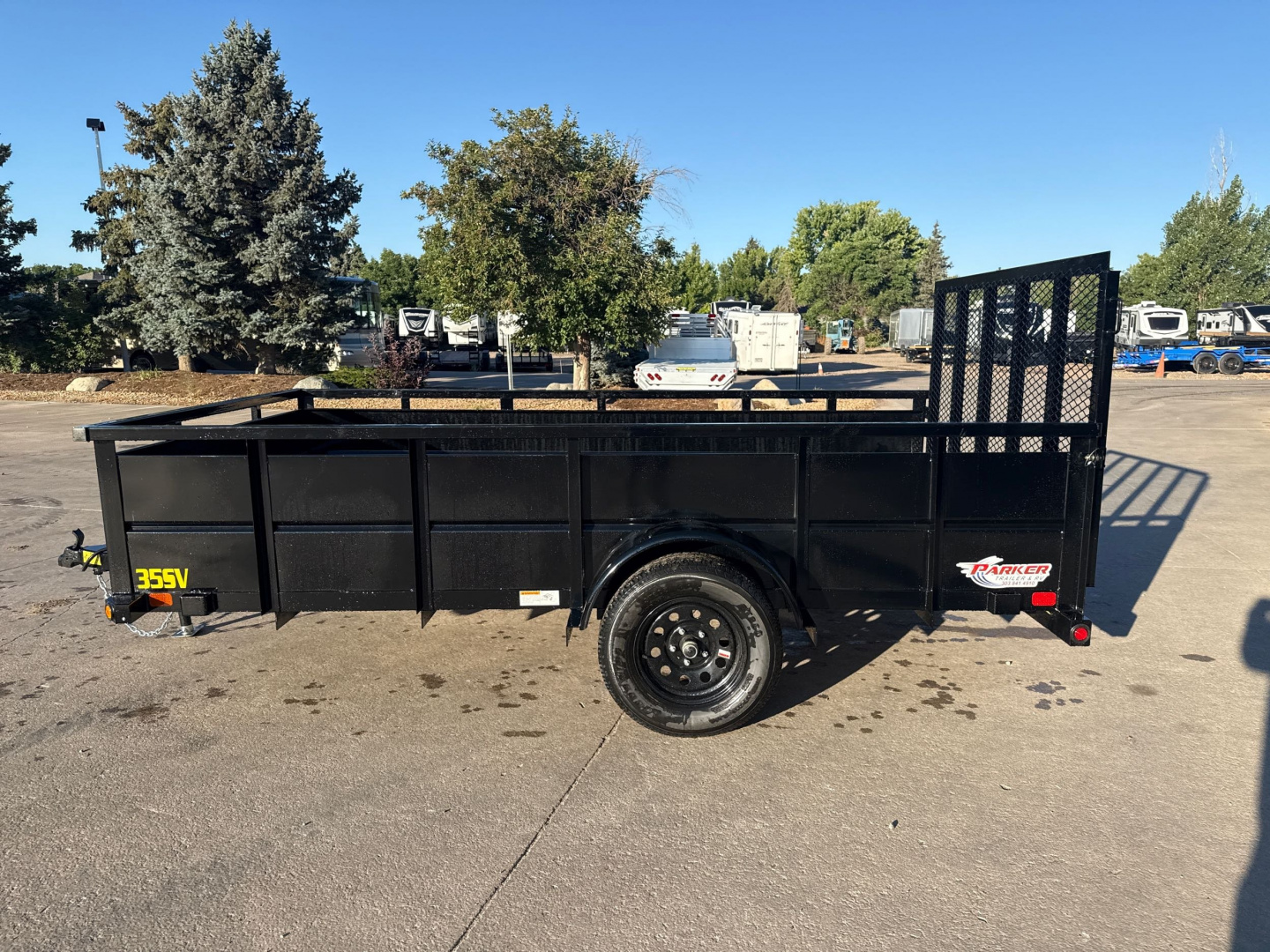 New 2026 Big Tex Trailers 35SV-12BK Utility Trailer