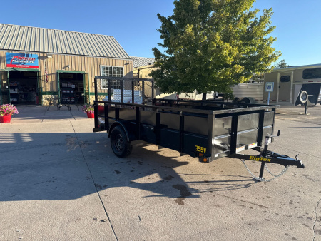 New 2026 Big Tex Trailers 35SV-12BK Utility Trailer