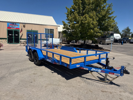 New 2025 Liberty Industries LU7K83X14+2C4 Utility Trailer