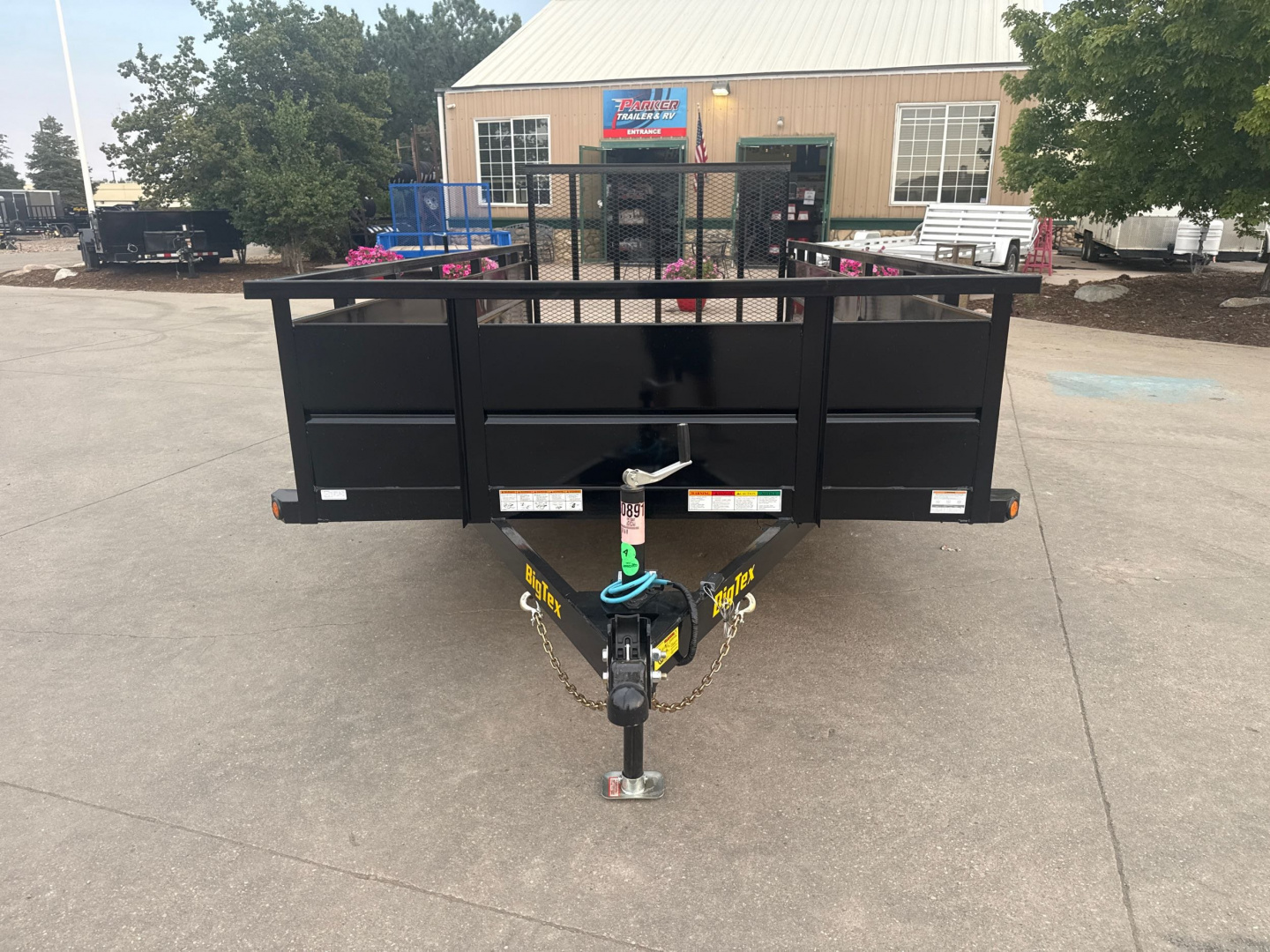 New 2026 Big Tex Trailers 70TV-16BK2B Utility Trailer
