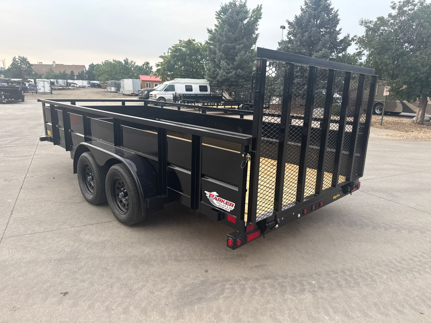 New 2026 Big Tex Trailers 70TV-16BK2B Utility Trailer