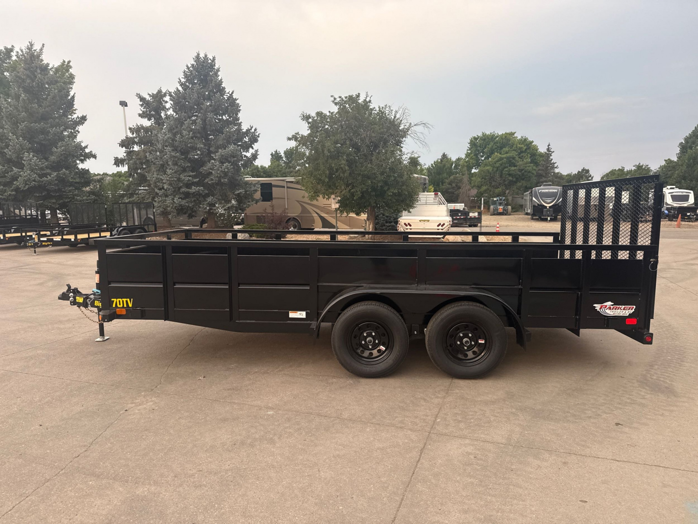 New 2026 Big Tex Trailers 70TV-16BK2B Utility Trailer
