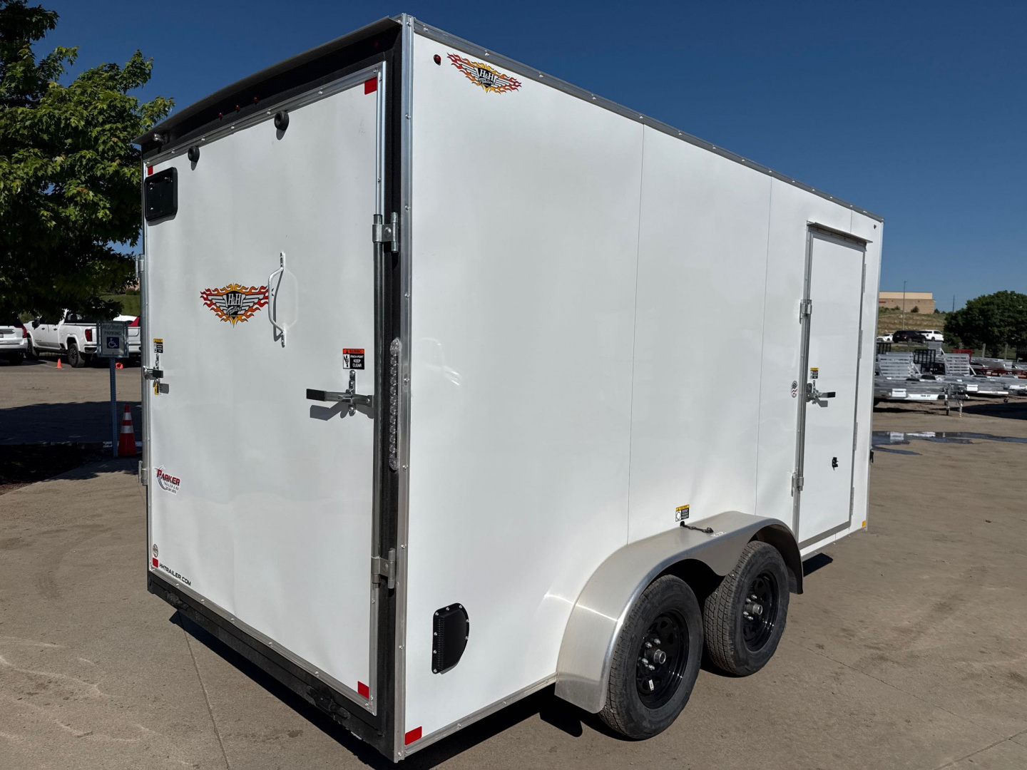 New 2025 H&H Trailers H8414TFTV-070 Cargo / Enclosed Trailer