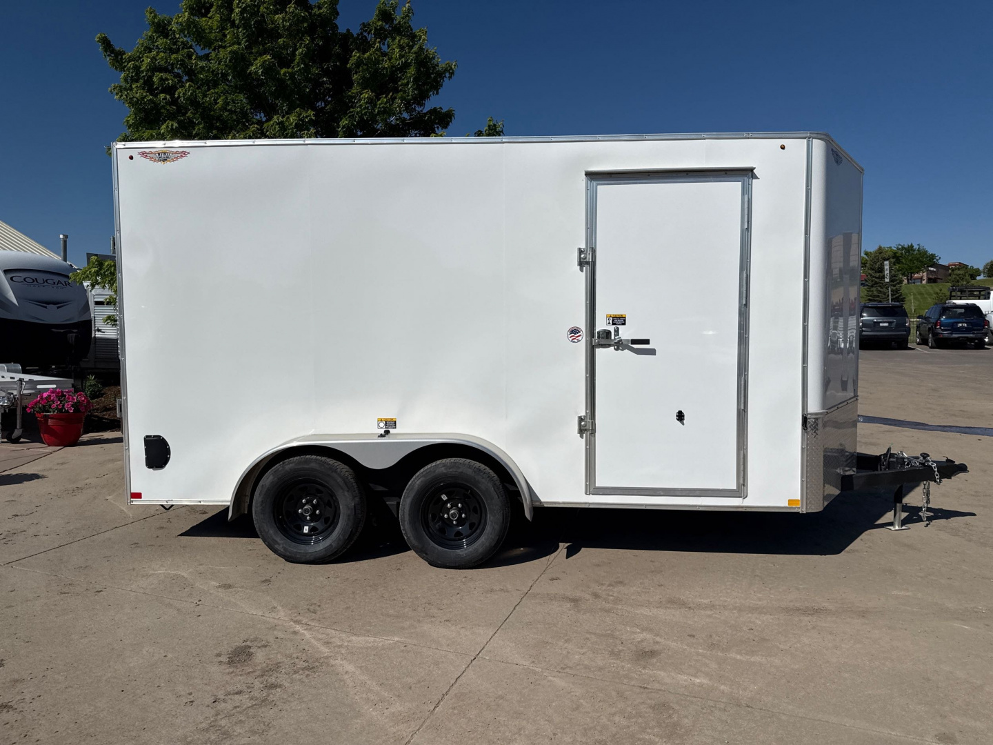 New 2025 H&H Trailers H8414TFTV-070 Cargo / Enclosed Trailer