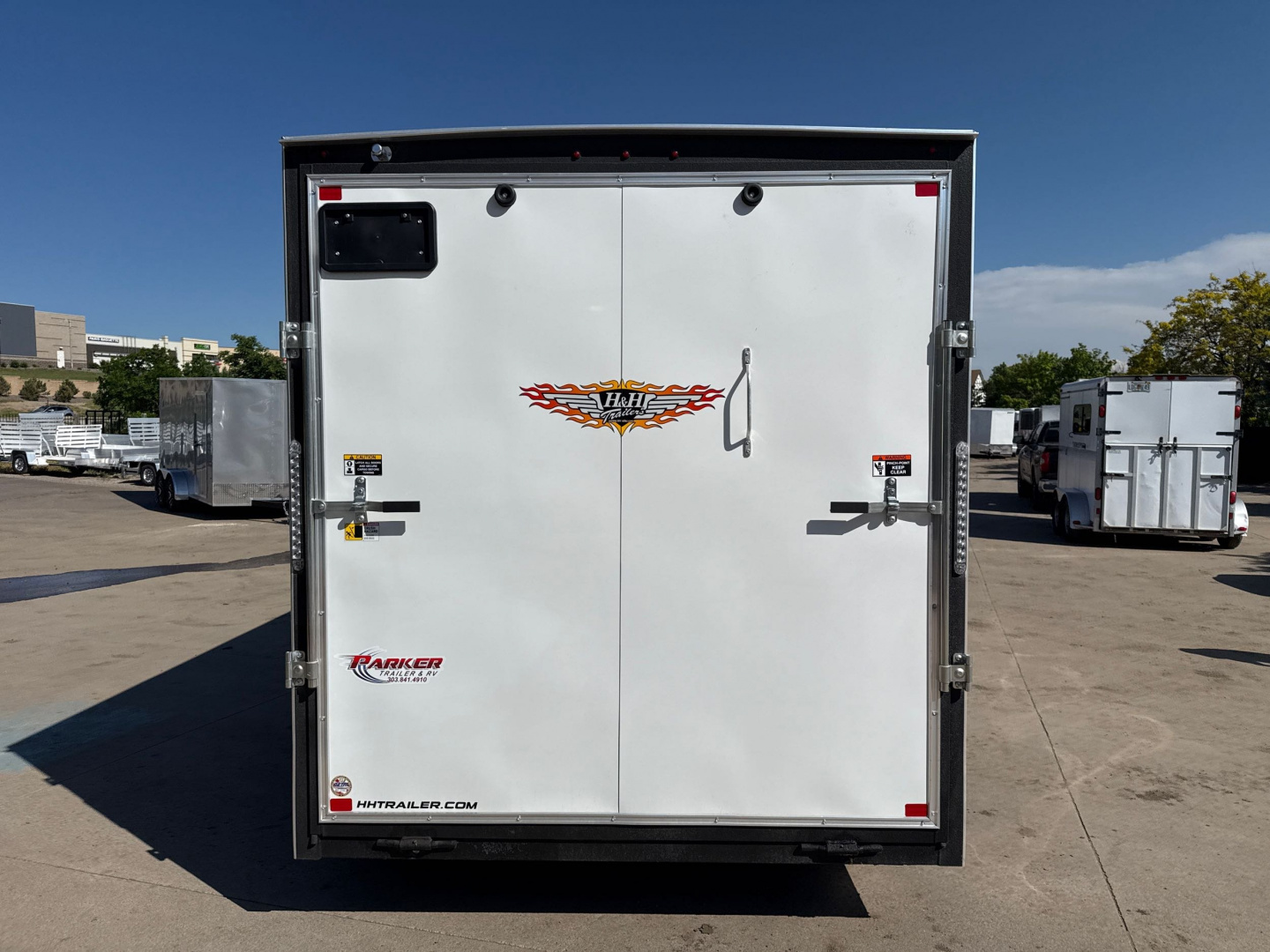 New 2025 H&H Trailers H8414TFTV-070 Cargo / Enclosed Trailer