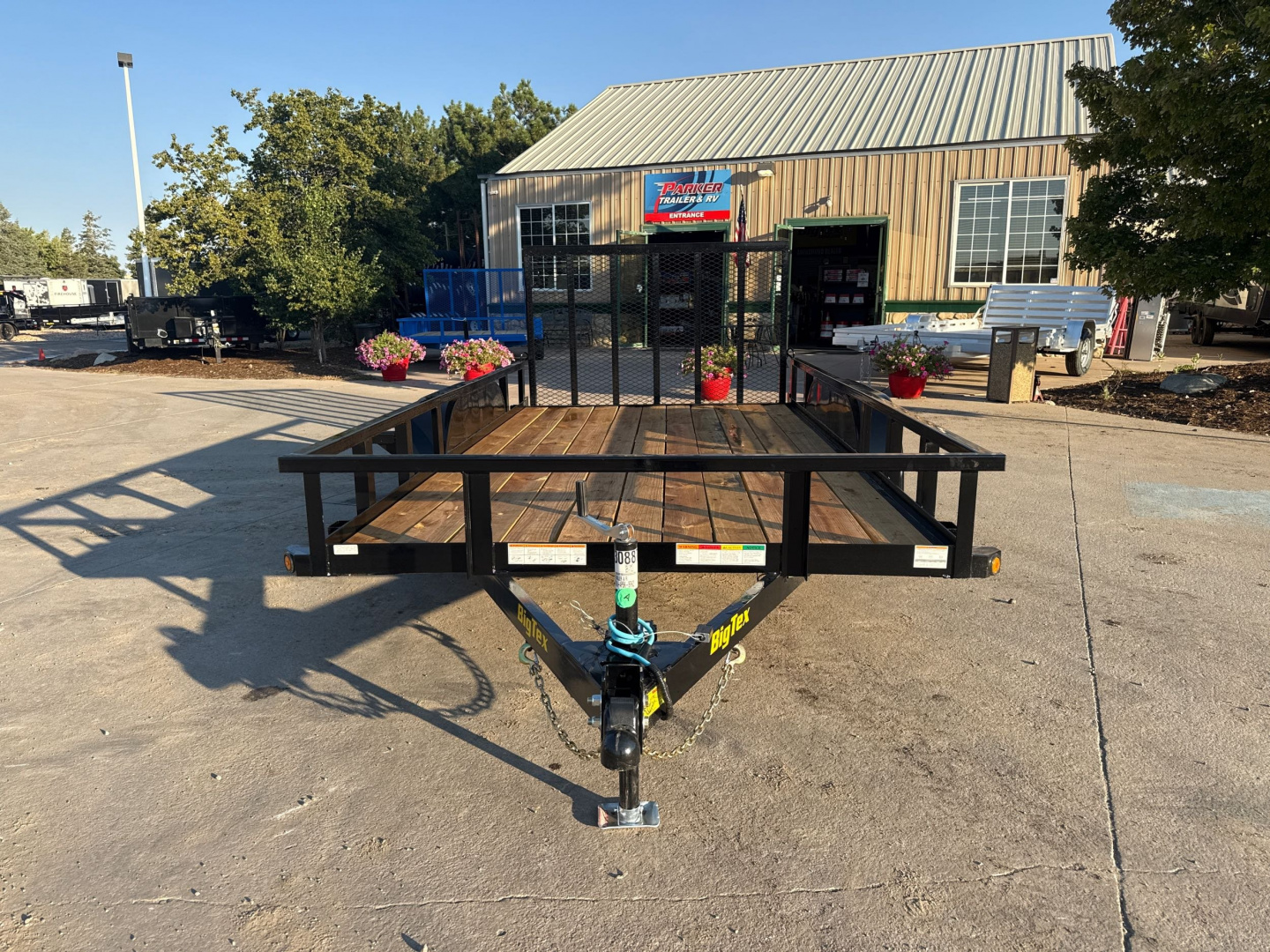 New 2026 Big Tex Trailers 70PI-14R1A-4PBK-BRK2 Utility Trailer