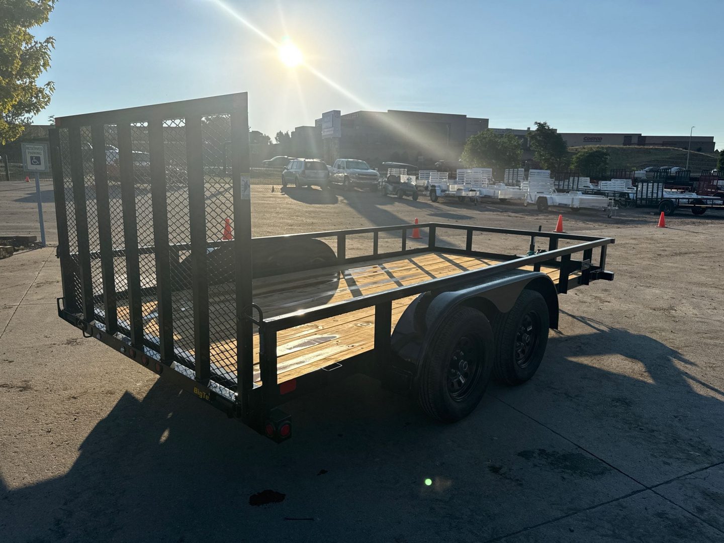 New 2026 Big Tex Trailers 70PI-14R1A-4PBK-BRK2 Utility Trailer