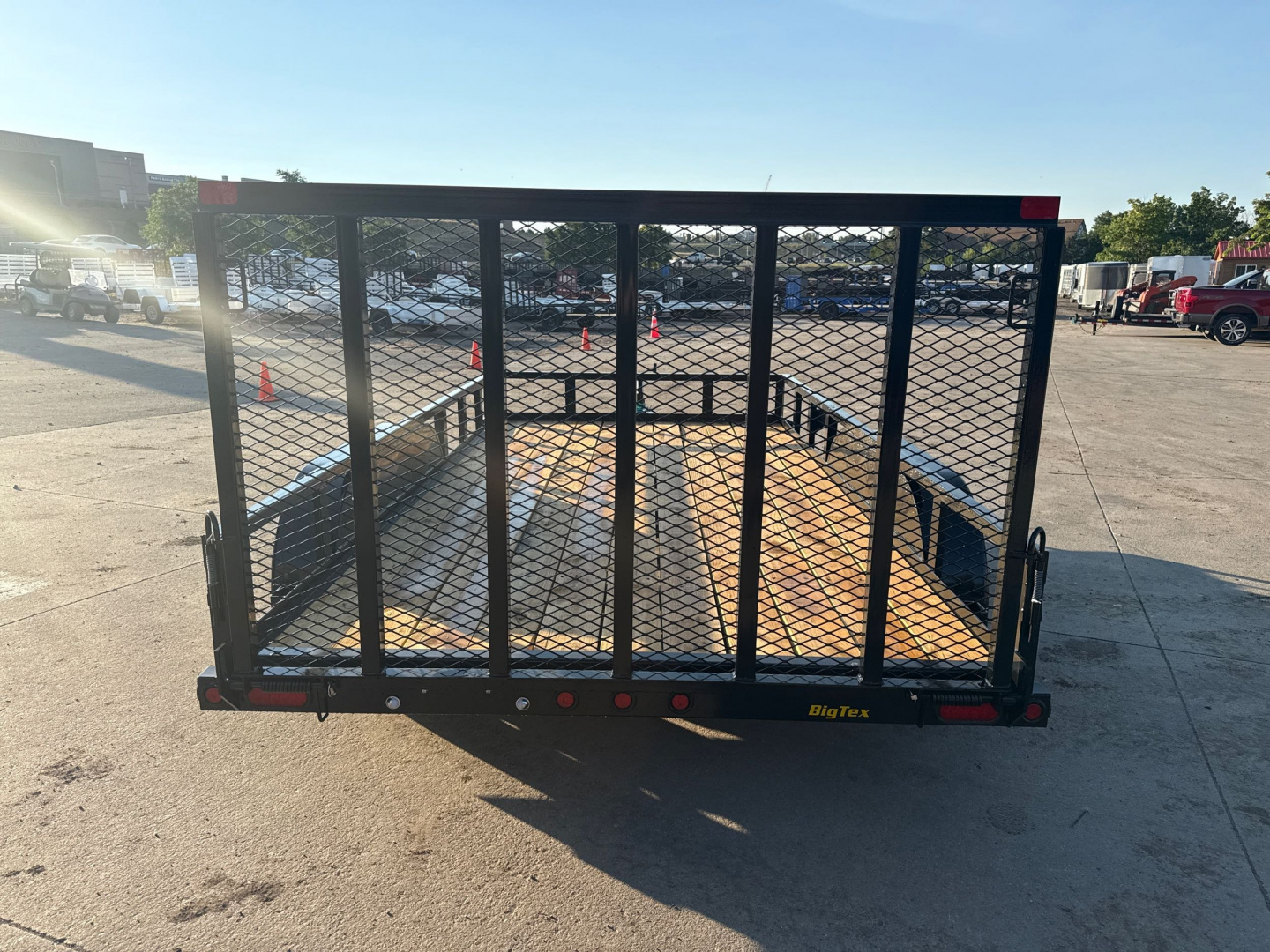 New 2026 Big Tex Trailers 70PI-14R1A-4PBK-BRK2 Utility Trailer