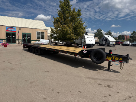 New 2026 Big Tex Trailers 22PH-25BK+5MR Flatbed Trailer