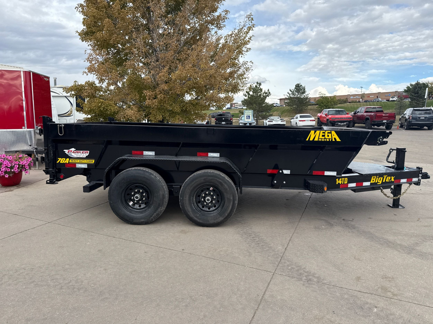 New 2026 Big Tex Trailers 14TD-14C2A-BK Dump Trailer