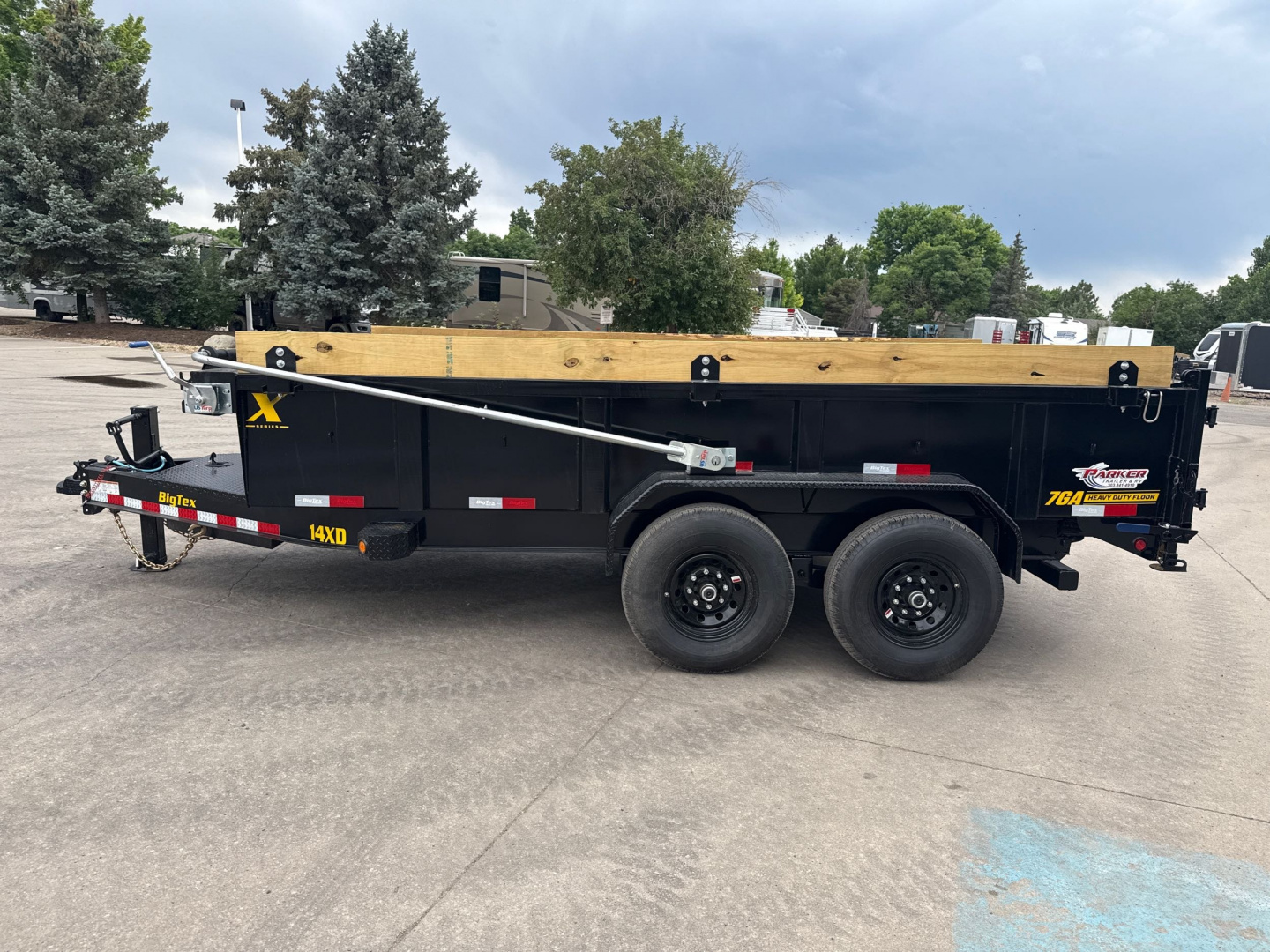 New 2026 Big Tex Trailers 14XD-14C2A-BK Dump Trailer