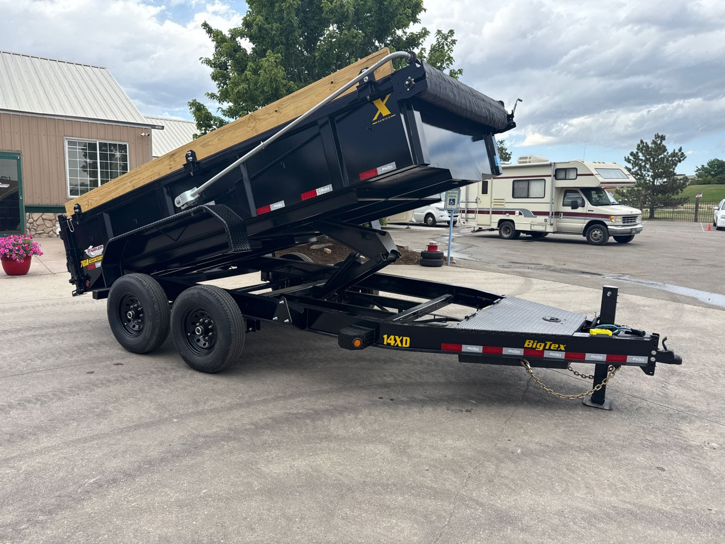 New 2026 Big Tex Trailers 14XD-14C2A-BK Dump Trailer