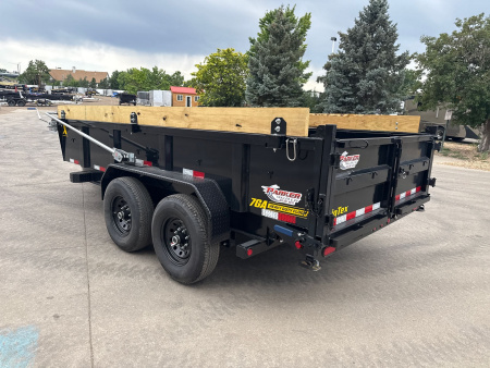 New 2026 Big Tex Trailers 14XD-14C2A-BK Dump Trailer