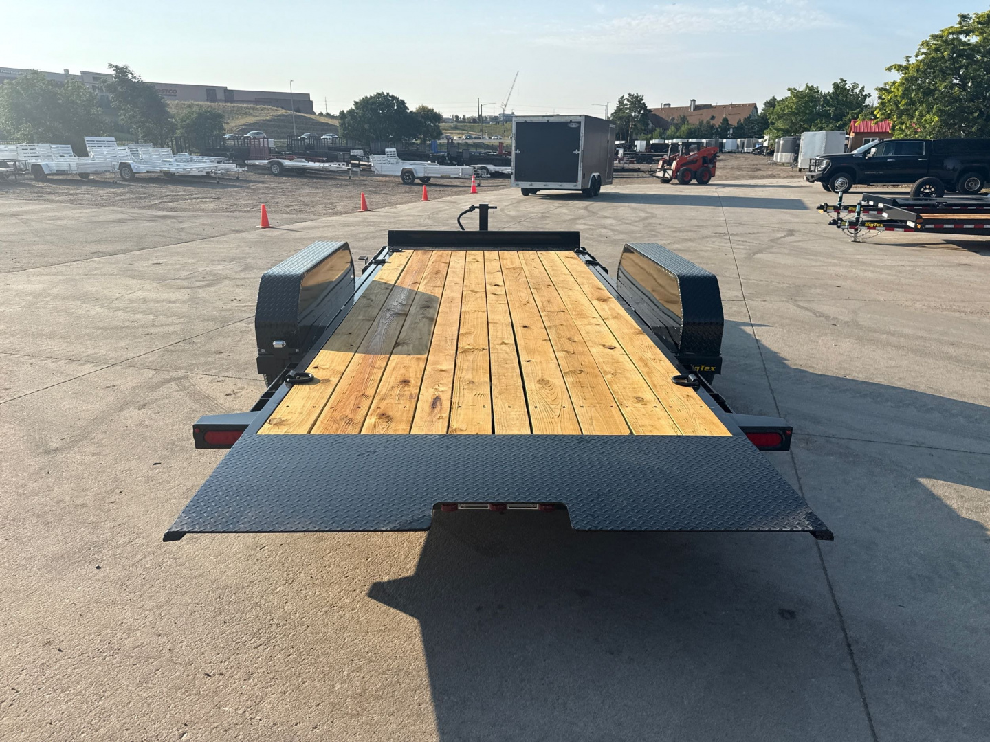 New 2026 Big Tex Trailers 14FT-18BK Flatbed Trailer