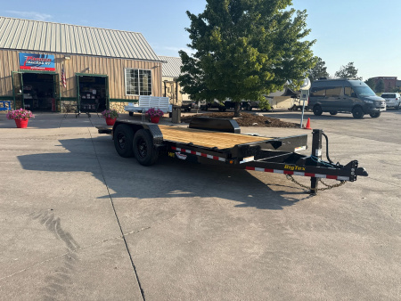 New 2026 Big Tex Trailers 14FT-18BK Flatbed Trailer