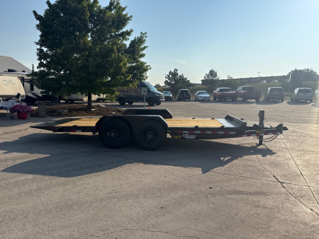 New 2026 Big Tex Trailers 14FT-18BK Flatbed Trailer