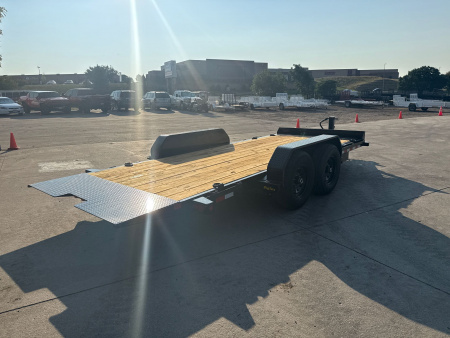 New 2026 Big Tex Trailers 14FT-18BK Flatbed Trailer