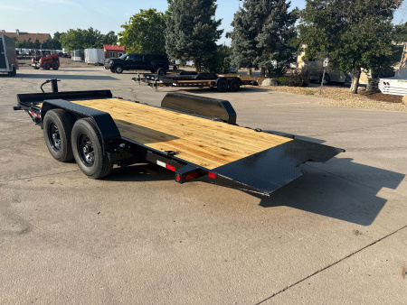 New 2026 Big Tex Trailers 14FT-18BK Flatbed Trailer