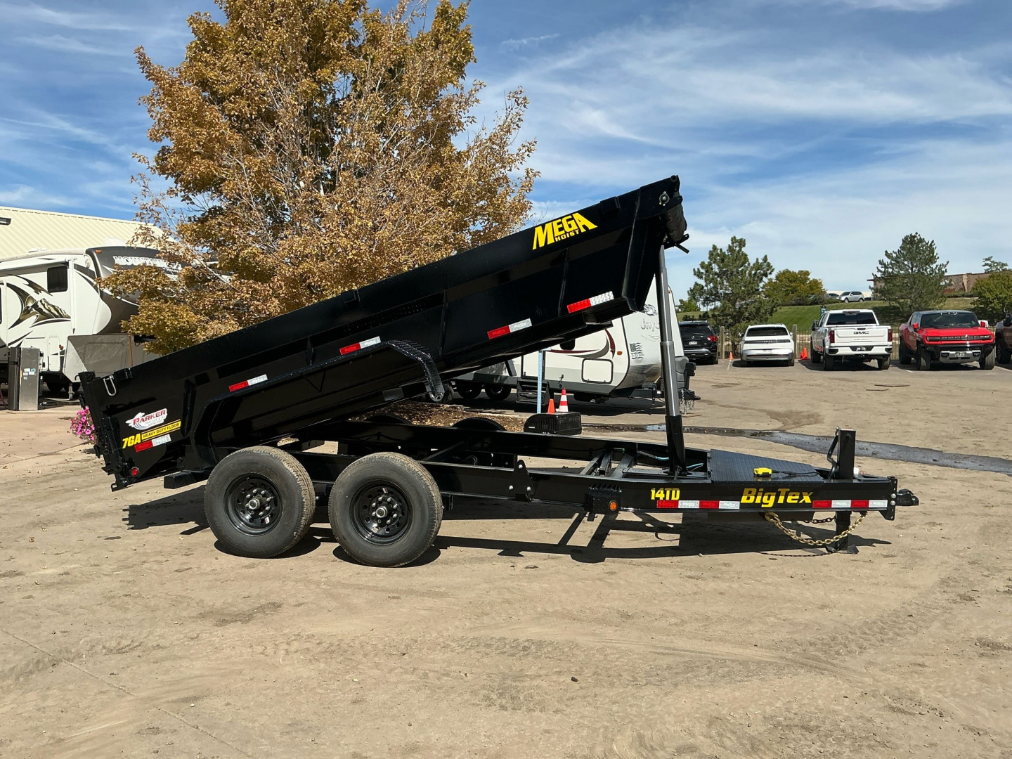 New 2026 Big Tex Trailers 14TD-14C2A-BK Dump Trailer